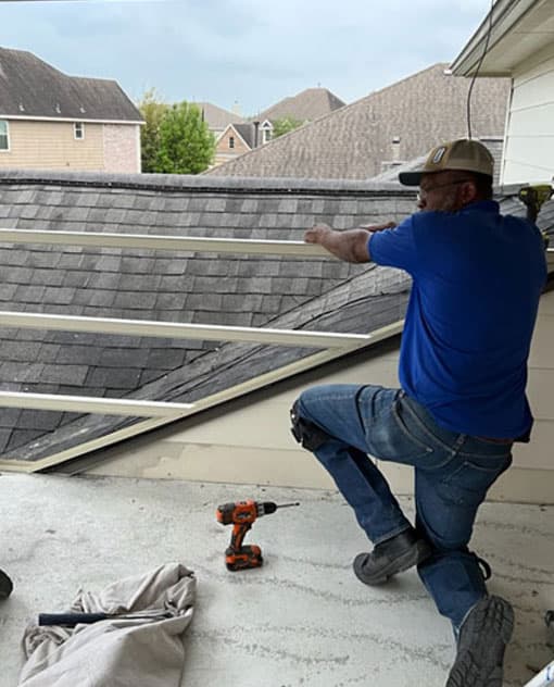 Home room addition and expansion project